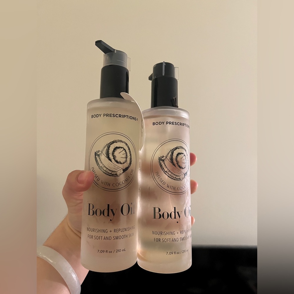 2X Body Prescriptions Body Oil infused with Coconut Oil 210 mL  / 7.09 oz